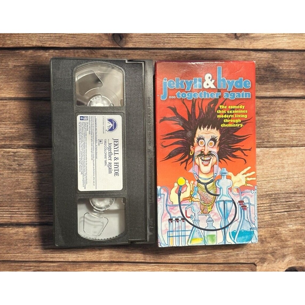 Jekyll and Hyde - Together Again (VHS Tape, 1982) 2001 Release Rare Oop‎